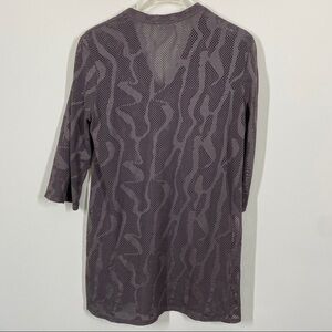 Jordan Taylor Brown Swim Coverup Sise L